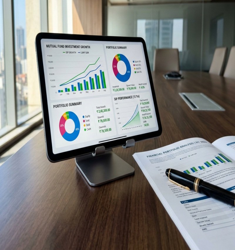 Mutual Fund Portfolio & SIP Growth Analytics